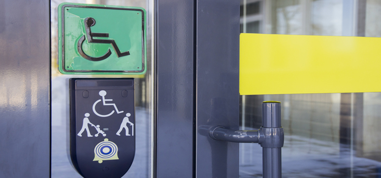 automatic handicap door opener in Ladera Heights